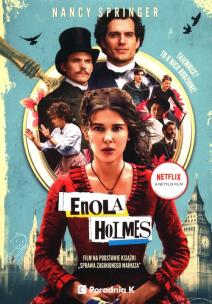 Okładka książki Enola Holmes Sprawa zaginionego Markiza