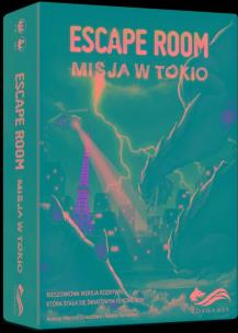 Escape room Misja w Tokio. Autor: Martino Chiacchiera, Sorrentino Silvano. Multiszop.pl Okładka książki Escape room Misja w Tokio
