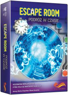 Escape Room Podróż w czasie. Autor: Martino Chiacchiera, Sorrentino Silvano. Multiszop.pl Okładka książki Escape Room Podróż w czasie