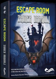 Escape Room Zamek Drakuli Gra w.2/2023. Autor: Martino Chiacchiera, Sorrentino Silvano. Multiszop.pl Okładka książki Escape Room Zamek Drakuli Gra w.2/2023