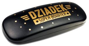 Opakowanie Etui na okulary - Dziadek Super Bohater
