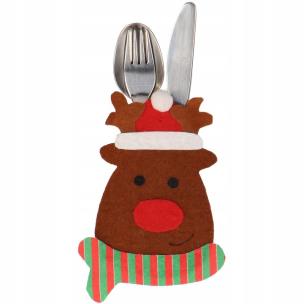 Opakowanie Etui na sztućce Renifer