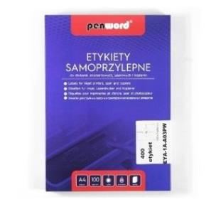 Opakowanie Etykiety samoprzylepne A4/100K 4x105x148mm