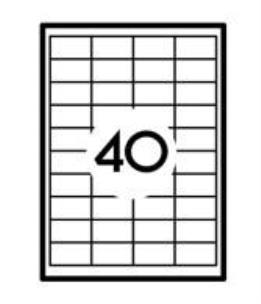 Opakowanie Etykiety samoprzylepne NO.Y003 YANDA