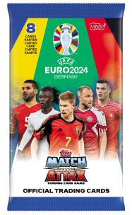 Opakowanie Euro 2024 Topps Cards saszetki z kartami 1 szt. mix