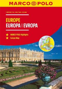 Opakowanie Europa Atlas drogowy 1:800 000