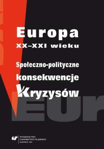 Okładka książki Europa XX-XXI wieku. Społeczno-polityczne...