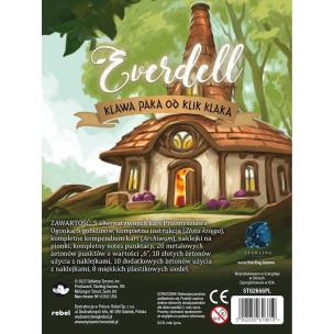 Everdell: Klawa paka od Klik Klaka REBEL. Wydawca: Rebel. Multiszop.pl Opakowanie Everdell: Klawa paka od Klik Klaka REBEL