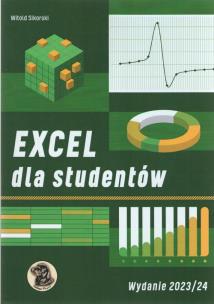 Okładka książki Excel dla studentów 2023/2024