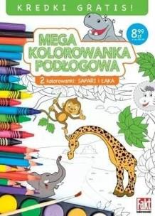 Fakt kolorowanki. Megakolorowanka podłogowa. Autor:   Praca zbiorowa. Multiszop.pl Okładka książki Fakt kolorowanki. Megakolorowanka podłogowa