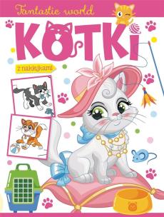 Okładka książki Fantastic world. Kotki