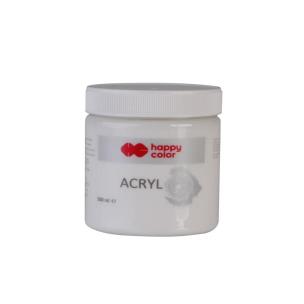 Farba akrylowa 500ml biel tytanowa HAPPY COLOR. Wydawca: GDD. Multiszop.pl Opakowanie Farba akrylowa 500ml biel tytanowa HAPPY COLOR