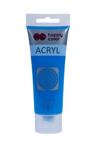 Okładka książki Farba akrylowa 75ml niebieska HAPPY COLOR