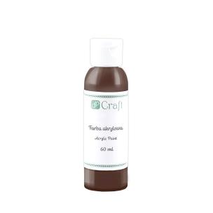 Opakowanie Farba akrylowa ciemnobrązowa 60ml