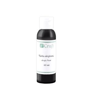 Opakowanie Farba akrylowa czarna 60ml
