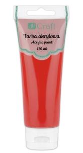 Farba akrylowa czerwona 120ml. Wydawca: Dalprint. Multiszop.pl Opakowanie Farba akrylowa czerwona 120ml