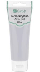 Farba akrylowa szara 120ml. Wydawca: Dalprint. Multiszop.pl Opakowanie Farba akrylowa szara 120ml
