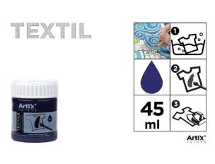 Opakowanie Farba do tkanin granatowa 45ml (6szt)