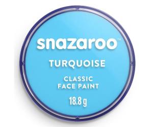 Opakowanie Farba do twarzy turkusowa 18ml