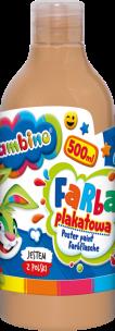 Opakowanie Farba plakatowa 500ml BAMBINO w butelce cielista
