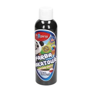 Opakowanie Farba plakatowa czarna 250ml