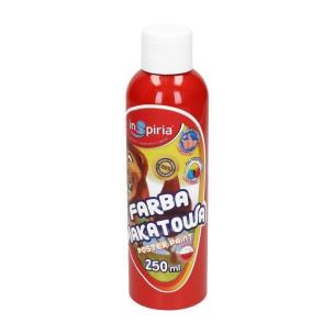 Opakowanie Farba plakatowa czerwona 250ml