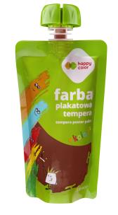 Farba plakatowa tempera 100 ml brązowy Happy Color. Wydawca: HAPPY COLOR. Multiszop.pl Opakowanie Farba plakatowa tempera 100 ml brązowy Happy Color