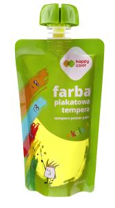 Opakowanie Farba plakatowa tempera 100 ml neon żółty Happy Color
