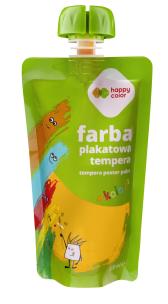 Opakowanie Farba plakatowa tempera 100 ml złoty Happy Color