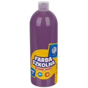Opakowanie Farba szkolna Astra 1000 ml-śliwkowa