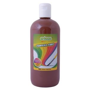 Farba tempera 500ml brązowa CRICCO. Wydawca: Cricco. Multiszop.pl Opakowanie Farba tempera 500ml brązowa CRICCO