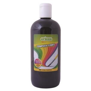Farba tempera 500ml czarna CRICCO. Wydawca: Cricco. Multiszop.pl Opakowanie Farba tempera 500ml czarna CRICCO