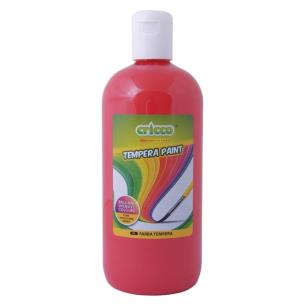 Farba tempera 500ml czerwona CRICCO. Wydawca: Cricco. Multiszop.pl Opakowanie Farba tempera 500ml czerwona CRICCO