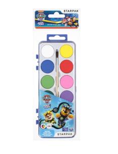 Opakowanie Farby Akwarelowe 12 kolorów Psi patrol