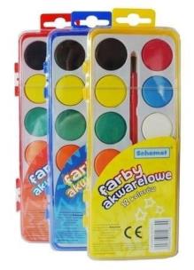 Opakowanie Farby akwarelowe 12 kolorów