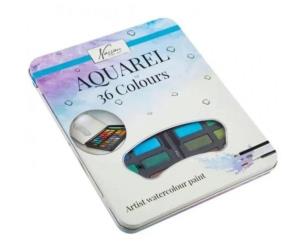 Opakowanie Farby akwarelowe 36 kolorów