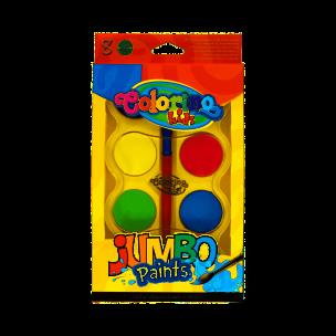 Opakowanie Farby akwarelowe 8 kolorów Jumbo