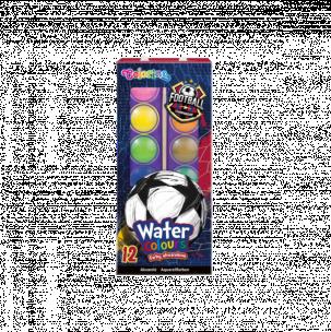 Opakowanie Farby akwarelowe mała pastylka Colorino football 12 kolorów