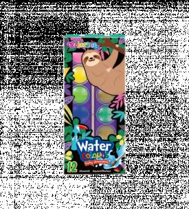 Opakowanie Farby akwarelowe mała pastylka Colorino wildkid 12 kolorów