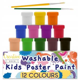 Opakowanie Farby plakatowe 12 kolorów 20ml