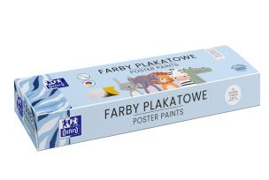 Farby plakatowe Kids 12 + 2 kolory 20ml. Wydawca: Oxford. Multiszop.pl Opakowanie Farby plakatowe Kids 12 + 2 kolory 20ml