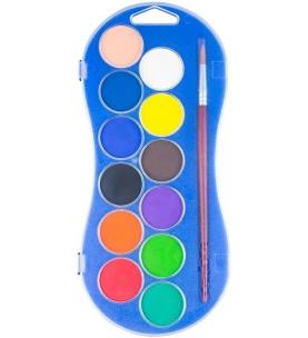 Opakowanie Farby wodne 12 kolorów CARIOCA