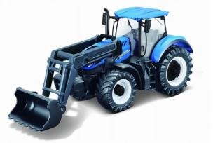 Farm Tractor New Holland T7.315 blue BBURAGO. Wydawca: BBurago. Multiszop.pl Opakowanie Farm Tractor New Holland T7.315 blue BBURAGO