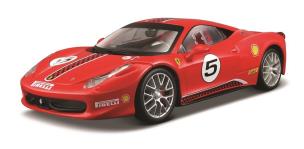 Ferrari 458 Challenge 1:24 BBURAGO. Wydawca: BBurago. Multiszop.pl Opakowanie Ferrari 458 Challenge 1:24 BBURAGO