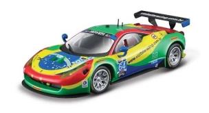 Ferrari 458 Italia GT3 2015 green 1:43 BBURAGO. Wydawca: BBurago. Multiszop.pl Opakowanie Ferrari 458 Italia GT3 2015 green 1:43 BBURAGO