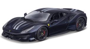 Opakowanie Ferrari 488 Pista blue 1:24 BBURAGO