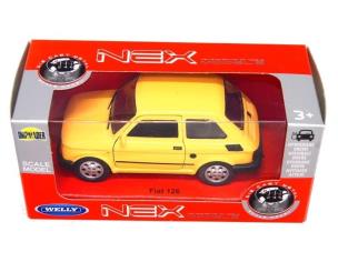 Opakowanie Fiat 126p 1:27 żółty WELLY