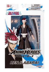 Figurka Anime heroes bleach abarai renji. Wydawca: BANDAI (V). Multiszop.pl Opakowanie Figurka Anime heroes bleach abarai renji
