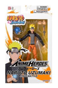 Figurka Anime heroes Naruto Naruto uzumaki final battle. Wydawca: BANDAI (V). Multiszop.pl Opakowanie Figurka Anime heroes Naruto Naruto uzumaki final battle