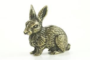 Opakowanie Figurka metalowa Królik ABINO